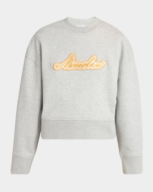 Logo Patch Crewneck Sweatshirt
